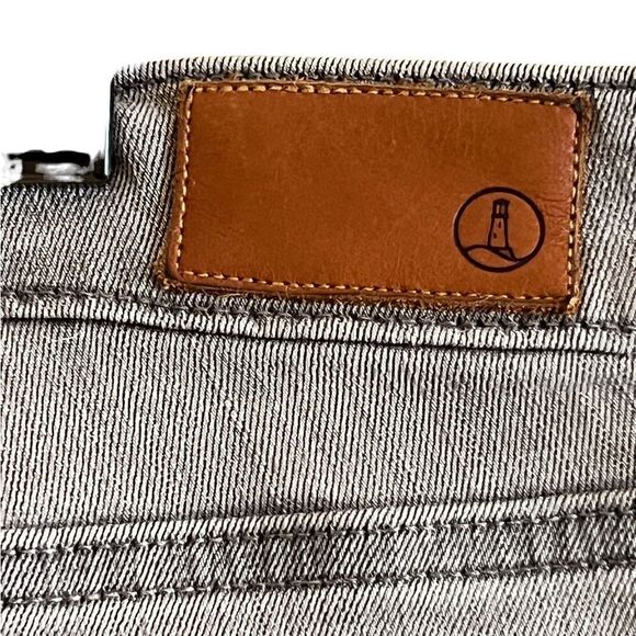 Lands End grey washed jeans - Picture 3 of 7